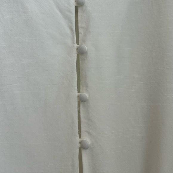 Anthropologie Women’s Sunday in Brooklyn White Sleeveless Tunic Blouse Size M - Picture 6 of 12